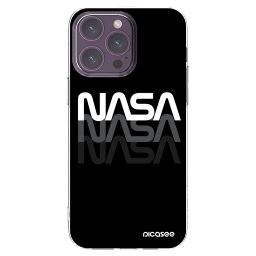 Átlátszó szilikon tok az alábbi mobiltelefonokra Apple iPhone 14 Pro Max - NASA Triple