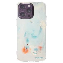 Átlátszó szilikon tok az alábbi mobiltelefonokra Apple iPhone 14 Pro Max - Splash