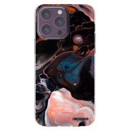 Átlátszó szilikon tok az alábbi mobiltelefonokra Apple iPhone 14 Pro Max - Cream