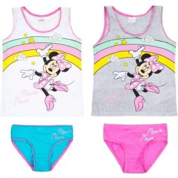 Disney Minnie egér trikó + alsó szett/4db