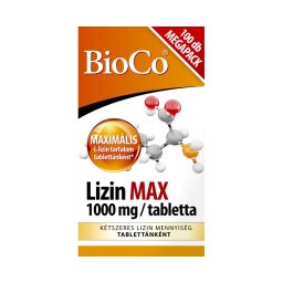 BioCo Lizin Max 1000 mg tabletta 100x