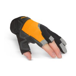 Munkavédelmi kesztyű - "L" - Habosított tenyér, 3 nyitott ujj