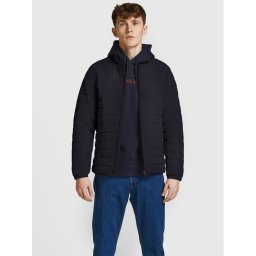 Jack&Jones Pehelykabát Recycle 12211129 Fekete Regular Fit