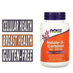Now Indole-3 Carbinol 200 mg- kapszula 60 db
