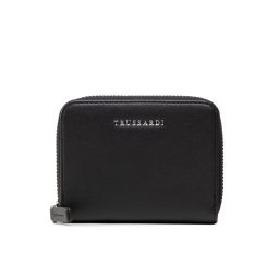 Trussardi Kis női pénztárca Ivy Zip Around Sm 75W00384 Fekete
