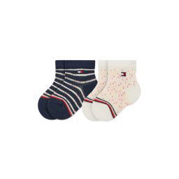 Tommy Hilfiger 2 pár hosszú szárú gyerek zokni 701220275 Színes