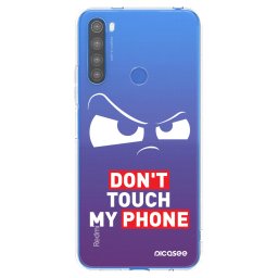 Átlátszó szilikon tok az alábbi mobiltelefonokra Xiaomi Redmi Note 8T - Cloudy Eye - Transparent