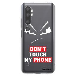 Átlátszó szilikon tok az alábbi mobiltelefonokra Xiaomi Mi Note 10 (Pro) - Evil Eye - Transparent