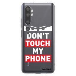 Átlátszó szilikon tok az alábbi mobiltelefonokra Xiaomi Mi Note 10 (Pro) - Shadow Eye - Transparent