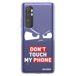 Átlátszó szilikon tok az alábbi mobiltelefonokra Xiaomi Mi Note 10 Lite - Cloudy Eye - Transparent