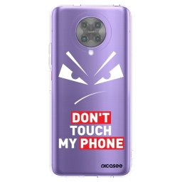 Átlátszó szilikon tok az alábbi mobiltelefonokra Xiaomi Poco F2 Pro - Evil Eye - Transparent