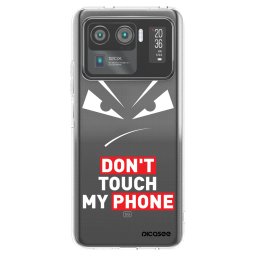 Átlátszó szilikon tok az alábbi mobiltelefonokra Xiaomi Mi 11 Ultra - Evil Eye - Transparent