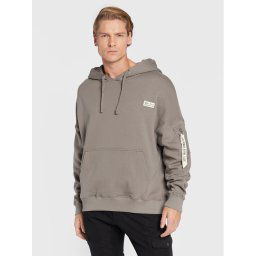 Alpha Industries Pulóver Organics 118349 Szürke Regular Fit