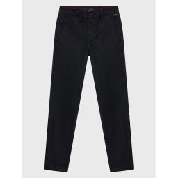Vans Szövet nadrág Authentic VN0A5FLP Fekete Regular Fit