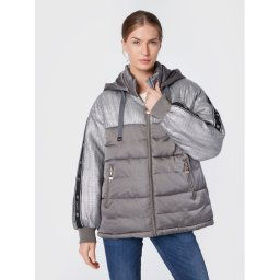 Liu Jo Sport Pehelykabát TF2259 T4558 Szürke Relaxed Fit