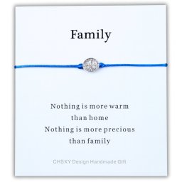 Szent Benedek medálos család karkötő