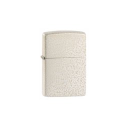 49181 Zippo öngyújtó matt fehérszínben -Üveg minta