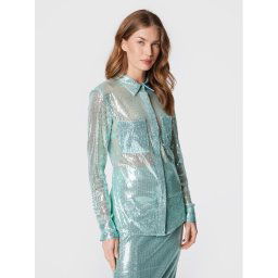 Guess Ing Maya W2BH69 KBDV0 Kék Slim Fit