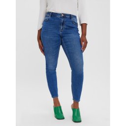 Vero Moda Curve Farmer Sophia 10273525 Kék Skinny Fit