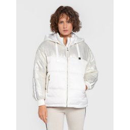 Liu Jo Sport Pehelykabát TF2259 T4558 Fehér Relaxed Fit
