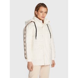 Guess Télikabát 4G V2BL09 WF330 Ekru Regular Fit