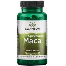 Swanson Maca 500mg kapszula - 100db