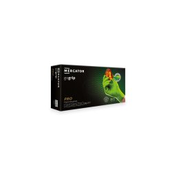 MERCATOR gogrip prémium munkavédelmi nitril kesztyű - Zöld - 50 db - XL
