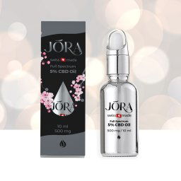 J?ra 5%-os CBD MCT Olaj Jora 500mg 10ml