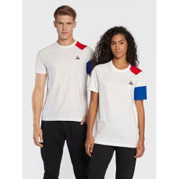 Le Coq Sportif Póló Unisex Bat 2210554 Fehér Regular Fit