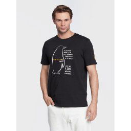Save The Duck Póló DT1008M PESY15 Fekete Regular Fit