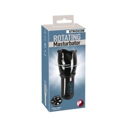You2Toys - STROKER Rotating - akkus, forgó műszáj maszturbátor (fekete)