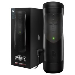 The Handy 1.1 - Interaktív maszturbátor, férfiaknak (fekete)