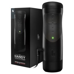 The Handy 1.1 - Interaktív maszturbátor, férfiaknak (fekete)