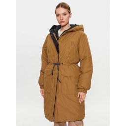 Didriksons Télikabát Anna 504259 Barna Regular Fit