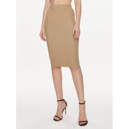 Vero Moda Ceruzaszoknya Willow 10270999 Bézs Slim Fit