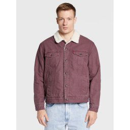 Levi's® Farmer kabát Type III Sherpa Trucker 16365-0185 Lila Regular Fit