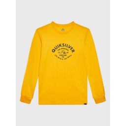 Quiksilver Blúz Script Talk EQBZT04514 Sárga Regular Fit