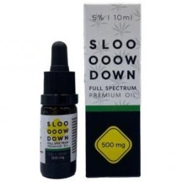 Slow Down 500mg Prémium 5% CBD olaj - 10ml