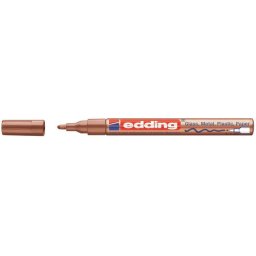 EDDING Lakkmarker, 1-2 mm, EDDING "751", vörösréz