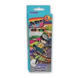 GRANIT Filctoll készlet, GRANIT "Arti Kids", 6 különböző szín