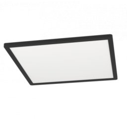 LED panel , 16.5W , RGB , CCT , dimmelhető , backlight effect , 42 x 42 cm , négyzet , fekete , EGLO Connect.Z , Zigbee , ROVITO-Z , 900094