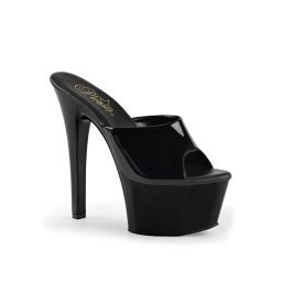 Pleaser Aspire fekete platform papucs. 38-as