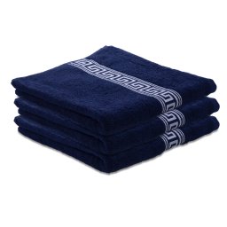 GREEK törölköző 70x130 cm sötétkék, 100% pamut