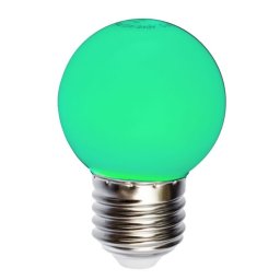 LED kis gömb 1W E27 ZÖLD 1 év garancia