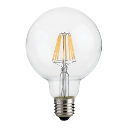 LED Filament körte 8W E27 360° MelegFehér 2700K, 1000 lumen 95mm 2 év garancia