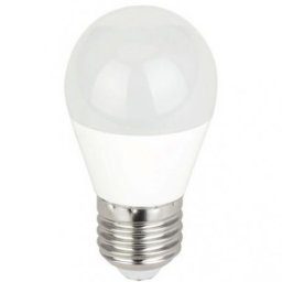 LED kis körte 8W E27 KözépFehér/4000K, 800 lumen 45mm 3 év garancia