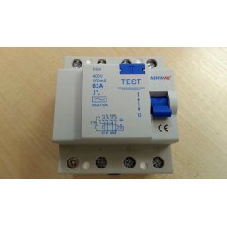 Áramvédő kapcsoló (firelé) 4P 100mA 63A / 423070