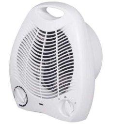 Elektromos ventillátoros fűtőtest 1000 W/2000W Fehér / hordozható