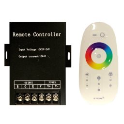 LED vezérlő távirányítóval RGB 360W rádiós 2év garancia