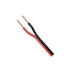 Hangszóró vezeték 2x0,5 mm piros-fekete